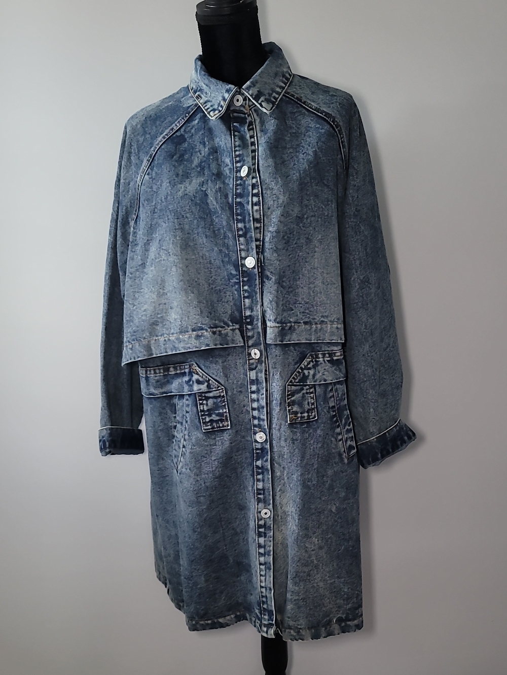 Miracle Light Blue Denim Jacket Label Detail